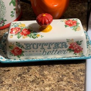 Pioneer woman butter dish